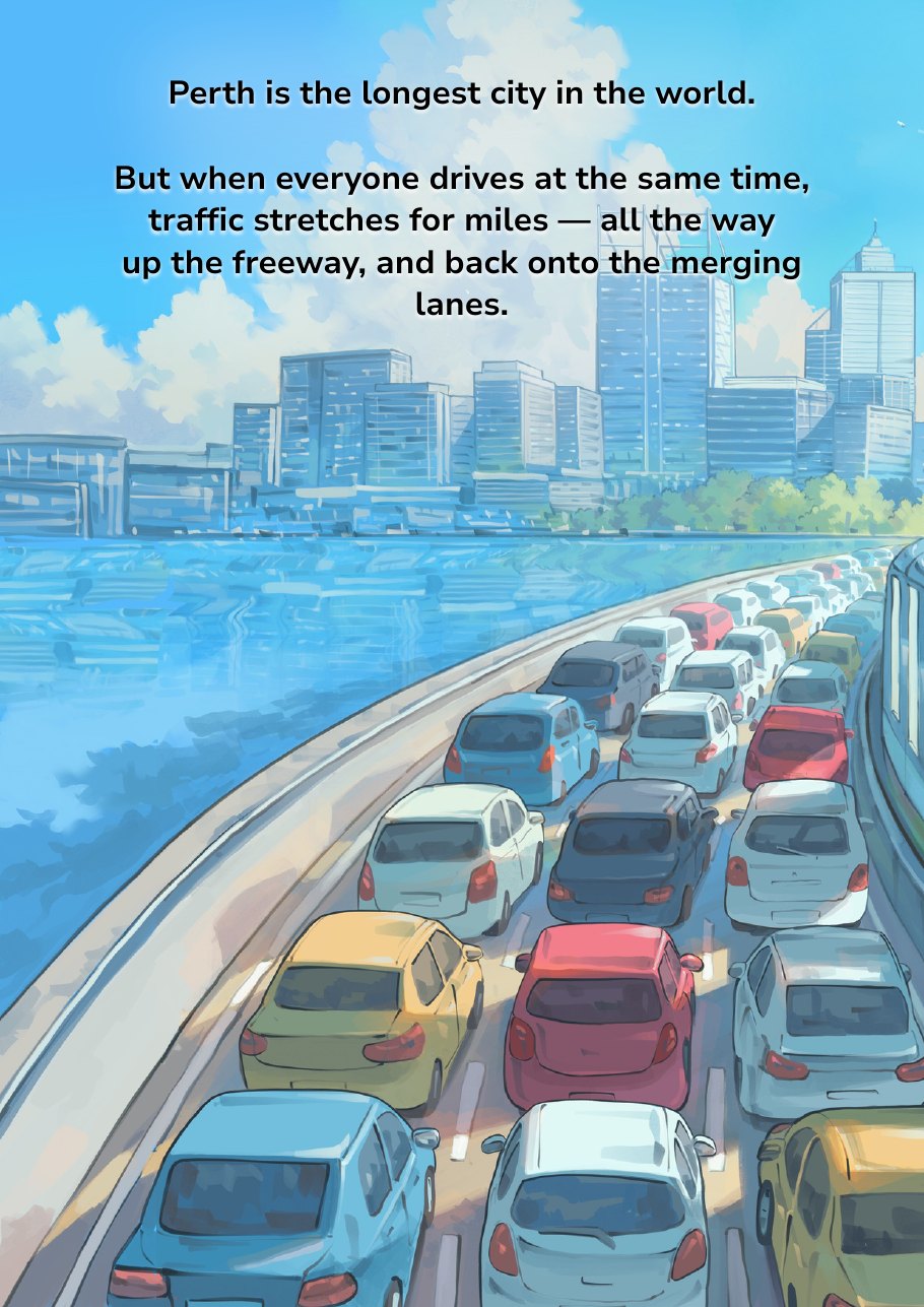 First story page from the English edition